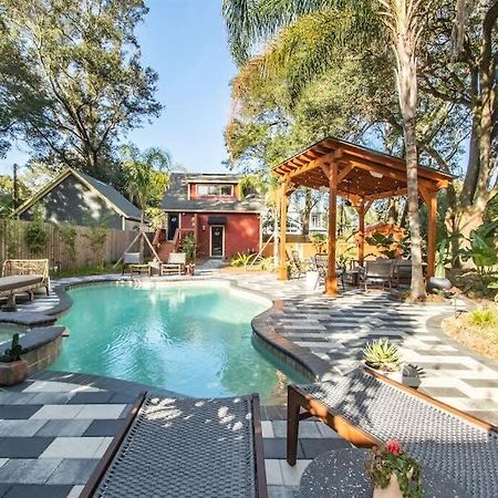 Unique Studio W Pool Spa & Gardens Near Downtown Jacksonville Exterior foto
